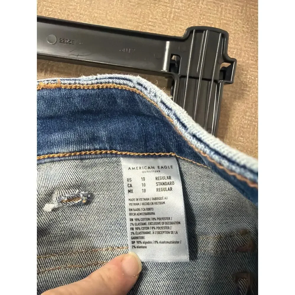 American Eagle Jeans women's Festival Flare size 10 NWT - Picture 8 of 8